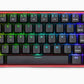 Red Dragon Mechanical Keyboard Hot Swap Axis Rgb Three Mode